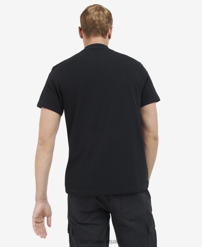 Gauge Zip Polo Shirt Barbour Men R08LB6665 Clothing Forest