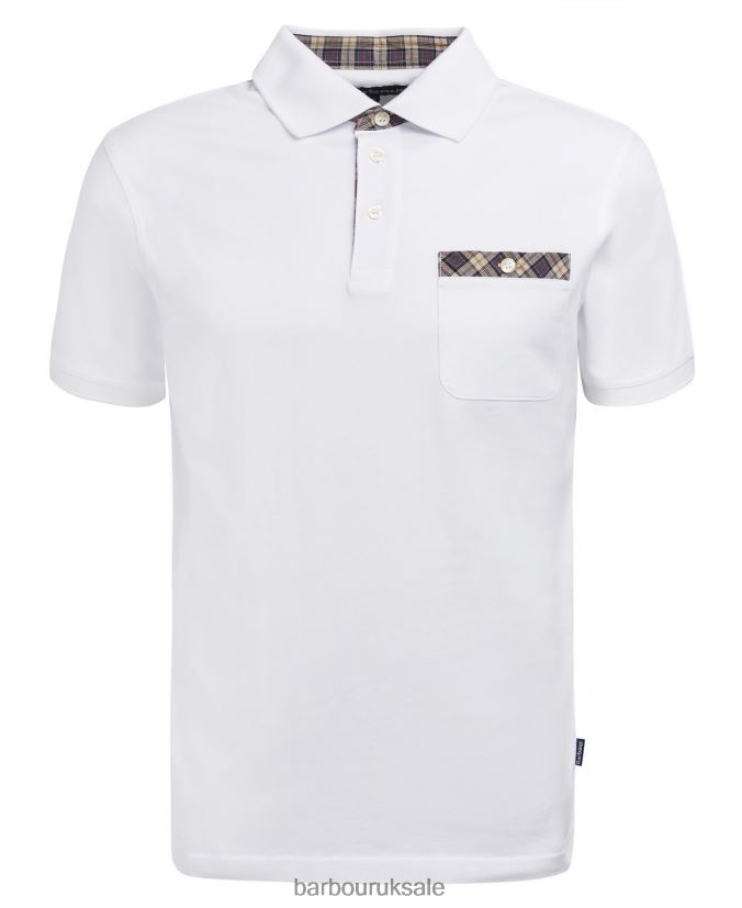 Hirstly Polo Shirt Barbour Men R08LB6597 Clothing Cornstalk