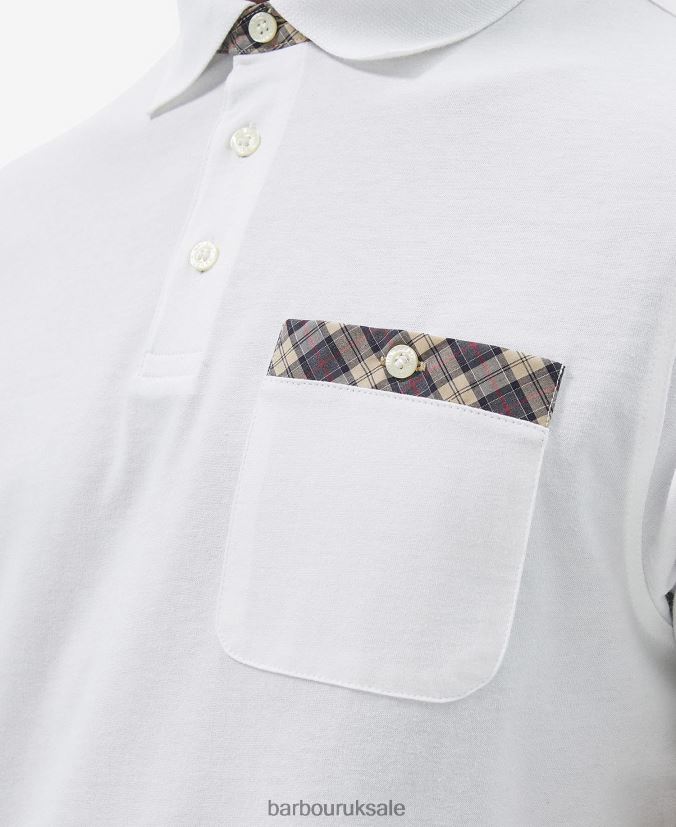 Hirstly Polo Shirt Barbour Men R08LB6597 Clothing Cornstalk