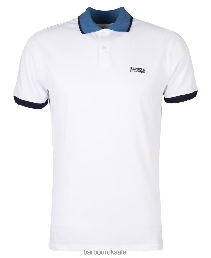 Howall Polo Shirt Barbour Men R08LB6586 Clothing Blue Horizon