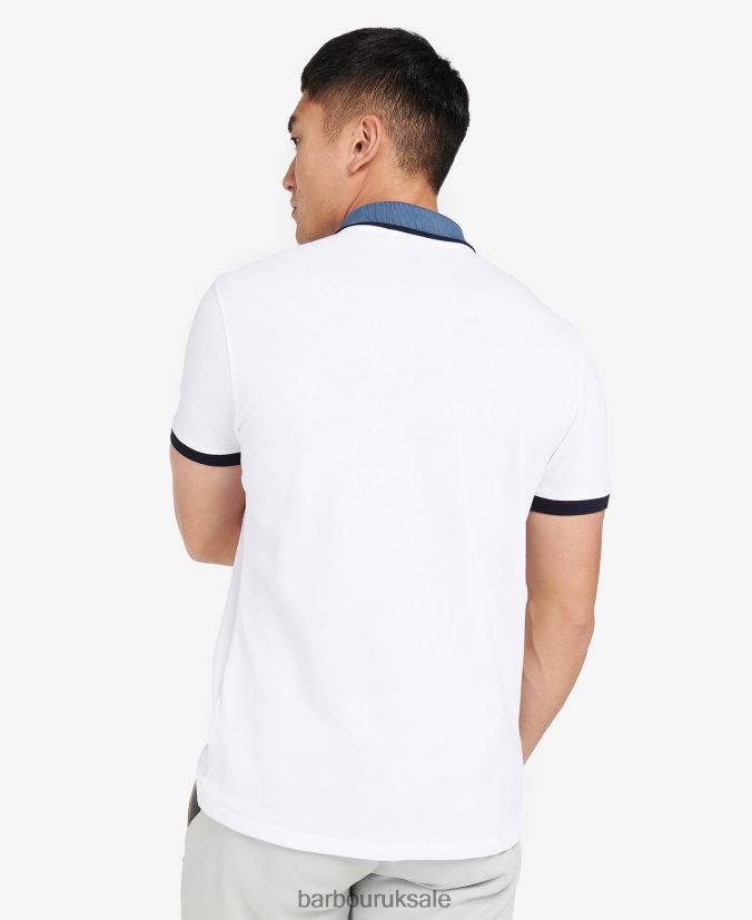 Howall Polo Shirt Barbour Men R08LB6586 Clothing Blue Horizon