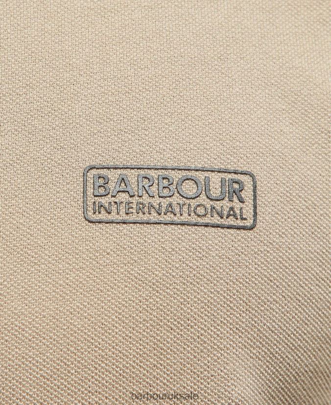 International Essential Polo Shirt Barbour Men R08LB6740 Clothing Dusky Khaki