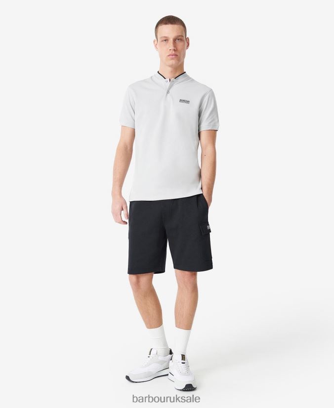 Lewis Sports Polo Shirt Barbour Men R08LB6639 Clothing Classic Black