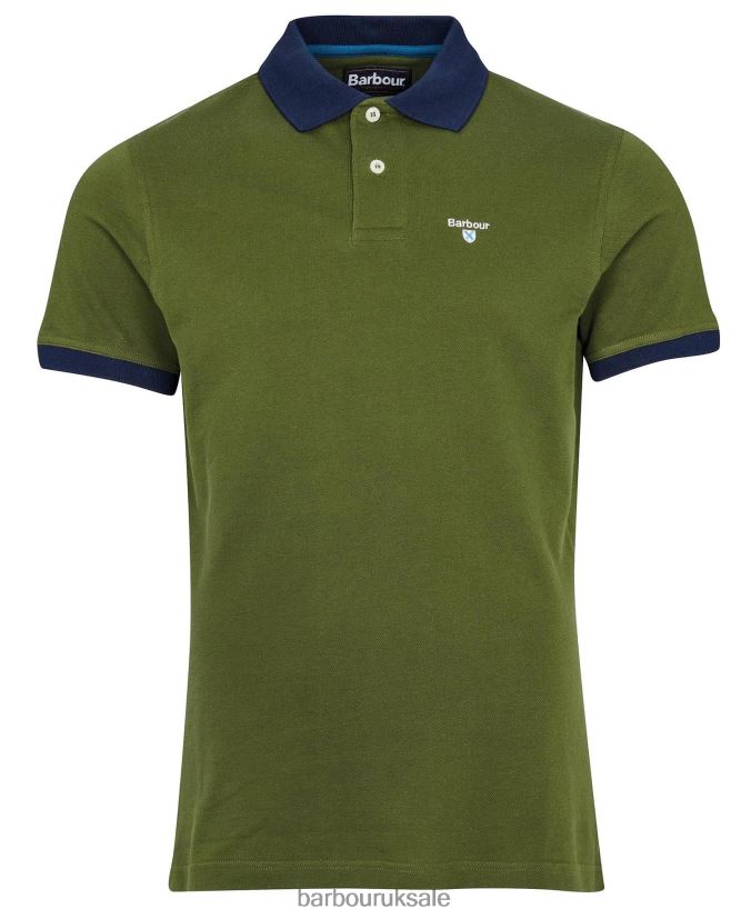 Lynton Polo Shirt Barbour Men R08LB6547 Clothing Heritage Blue