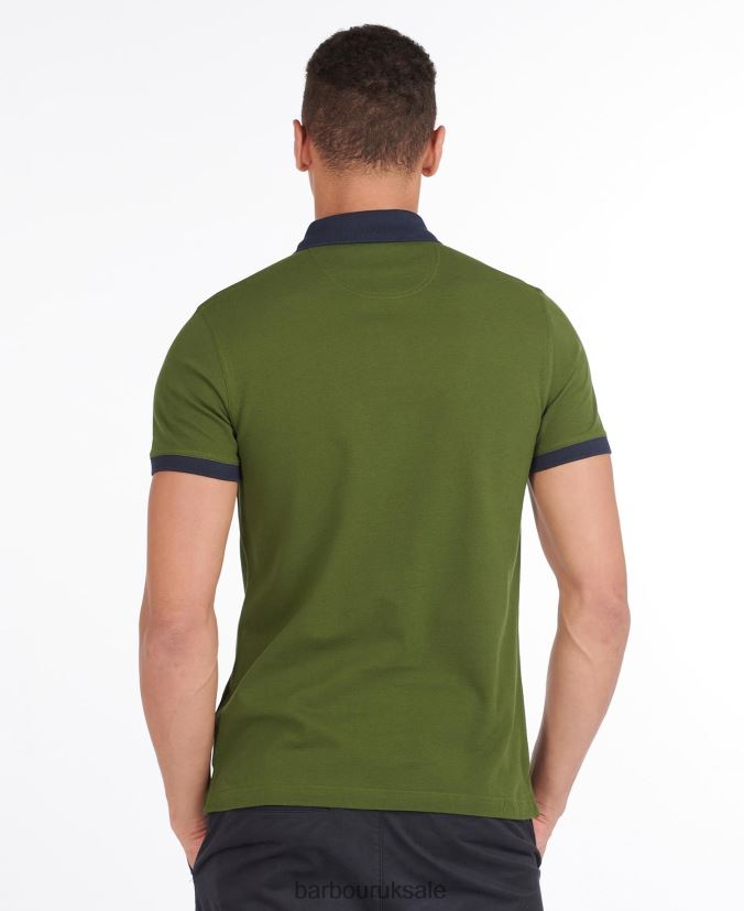 Lynton Polo Shirt Barbour Men R08LB6547 Clothing Heritage Blue