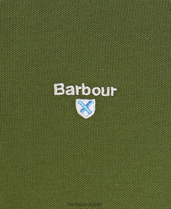 Lynton Polo Shirt Barbour Men R08LB6547 Clothing Heritage Blue
