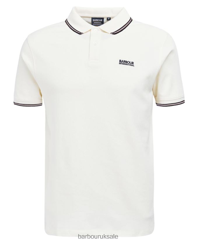 Rider Tipped Polo Shirt Barbour Men R08LB6594 Clothing Archive Olive