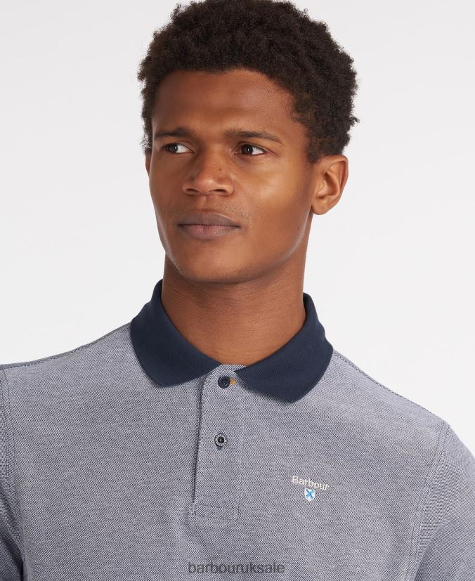 Sports Mix Polo Shirt Barbour Men R08LB6555 Clothing Dark Olive