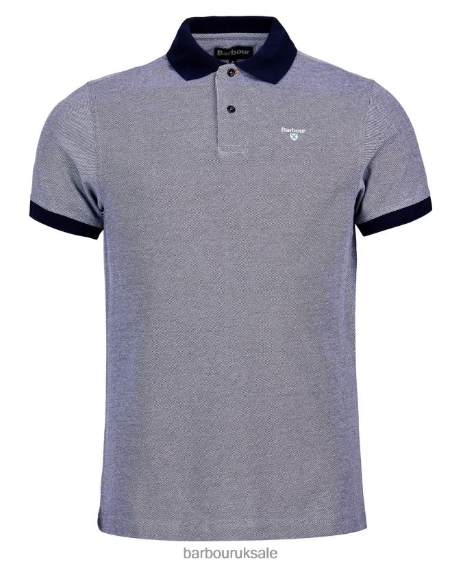 Sports Mix Polo Shirt Barbour Men R08LB6555 Clothing Dark Olive