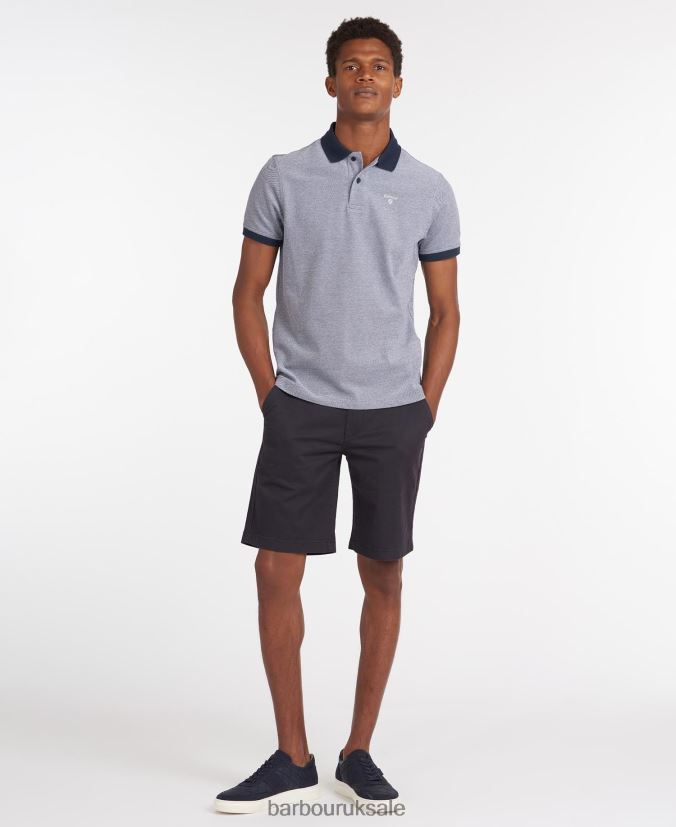 Sports Mix Polo Shirt Barbour Men R08LB6555 Clothing Dark Olive