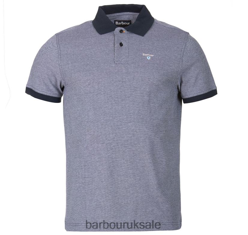 Sports Mix Polo Shirt Barbour Men R08LB6555 Clothing Dark Olive