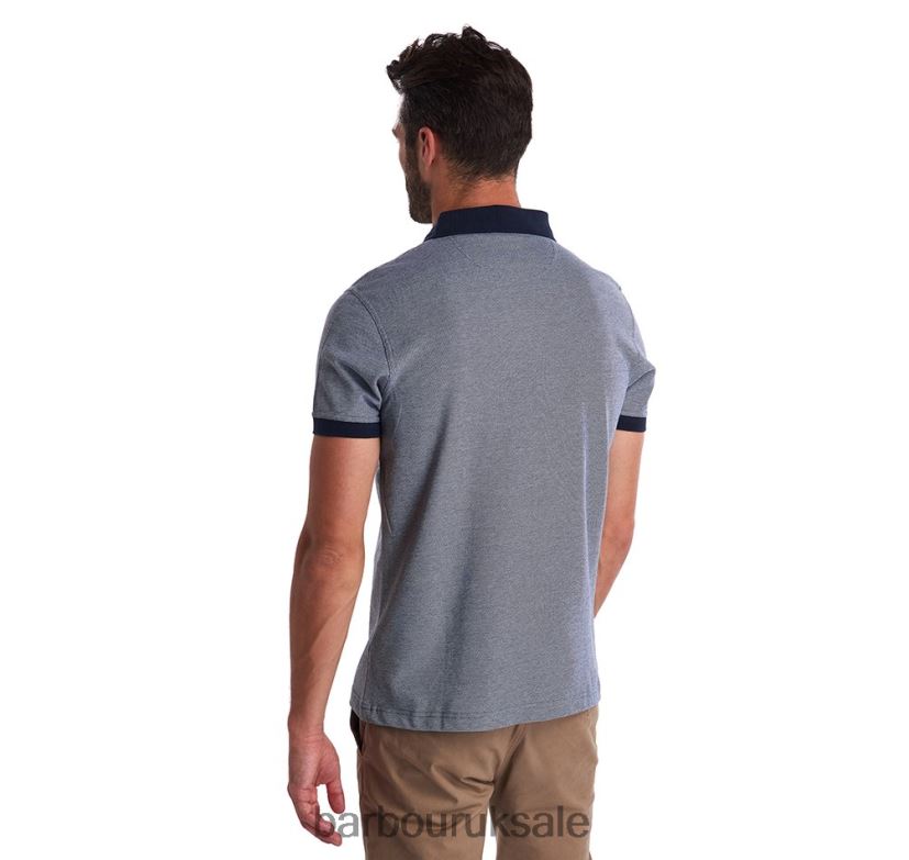 Sports Mix Polo Shirt Barbour Men R08LB6555 Clothing Dark Olive