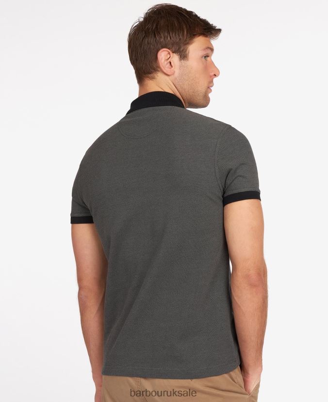 Sports Mix Polo Shirt Barbour Men R08LB6569 Clothing Dark Olive