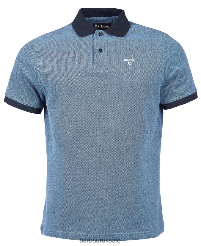Sports Mix Polo Shirt Barbour Men R08LB6591 Clothing Dark Olive