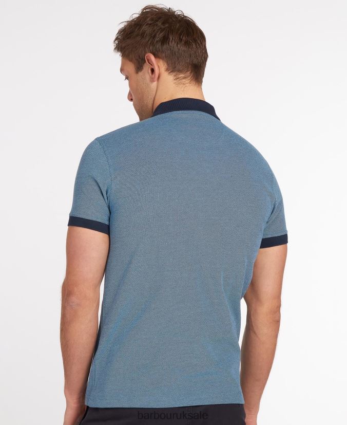Sports Mix Polo Shirt Barbour Men R08LB6591 Clothing Dark Olive