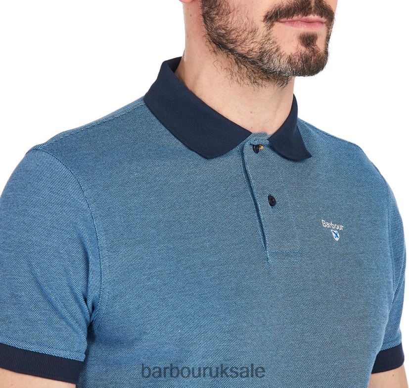 Sports Mix Polo Shirt Barbour Men R08LB6591 Clothing Dark Olive