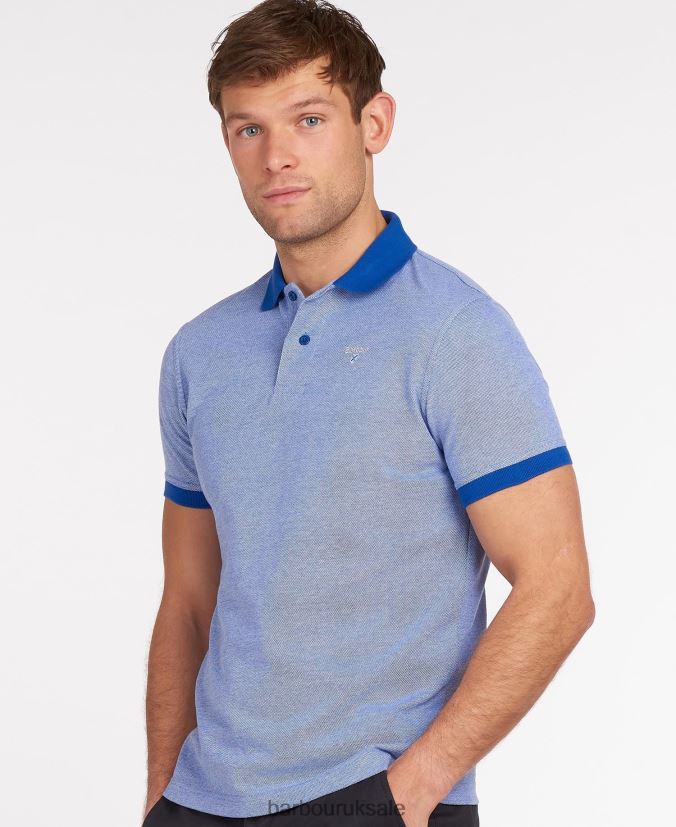 Sports Mix Polo Shirt Barbour Men R08LB6608 Clothing Dark Olive