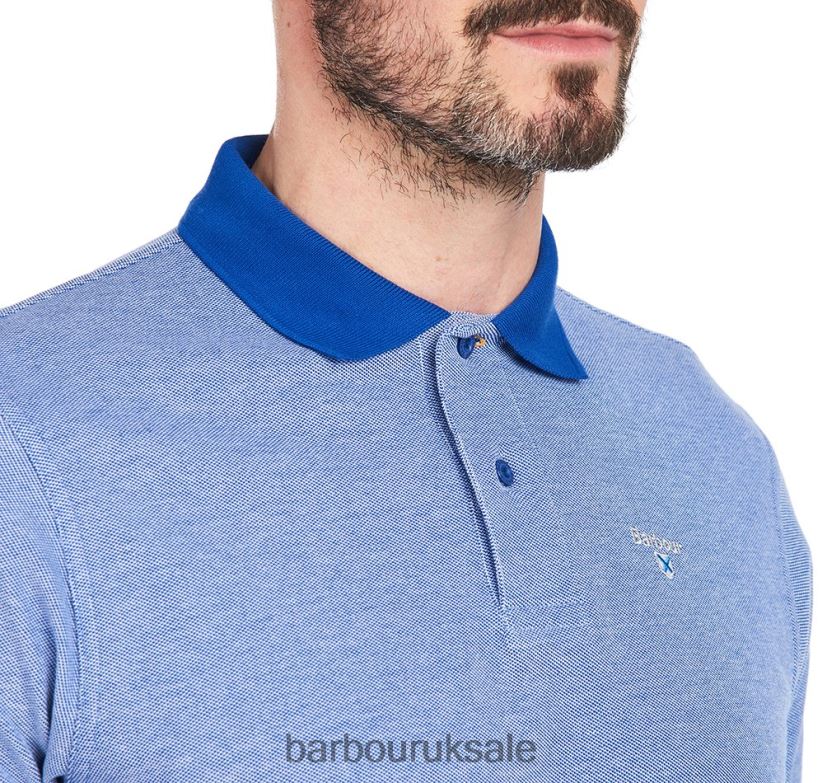 Sports Mix Polo Shirt Barbour Men R08LB6608 Clothing Dark Olive