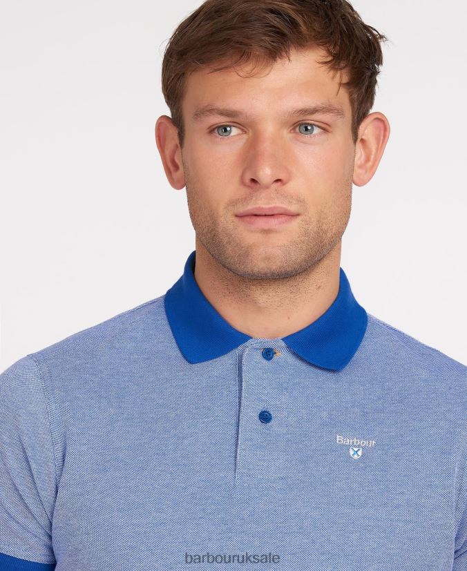 Sports Mix Polo Shirt Barbour Men R08LB6608 Clothing Dark Olive