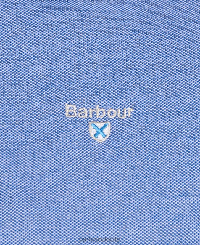 Sports Mix Polo Shirt Barbour Men R08LB6608 Clothing Dark Olive
