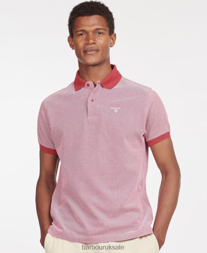Sports Mix Polo Shirt Barbour Men R08LB6617 Clothing Dark Olive