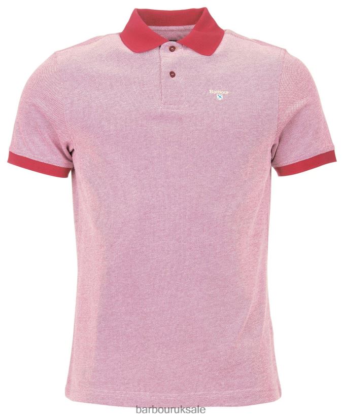 Sports Mix Polo Shirt Barbour Men R08LB6617 Clothing Dark Olive