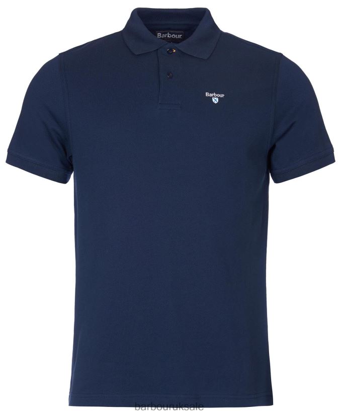 Sports Polo Shirt Barbour Men R08LB6549 Clothing Rifle Green