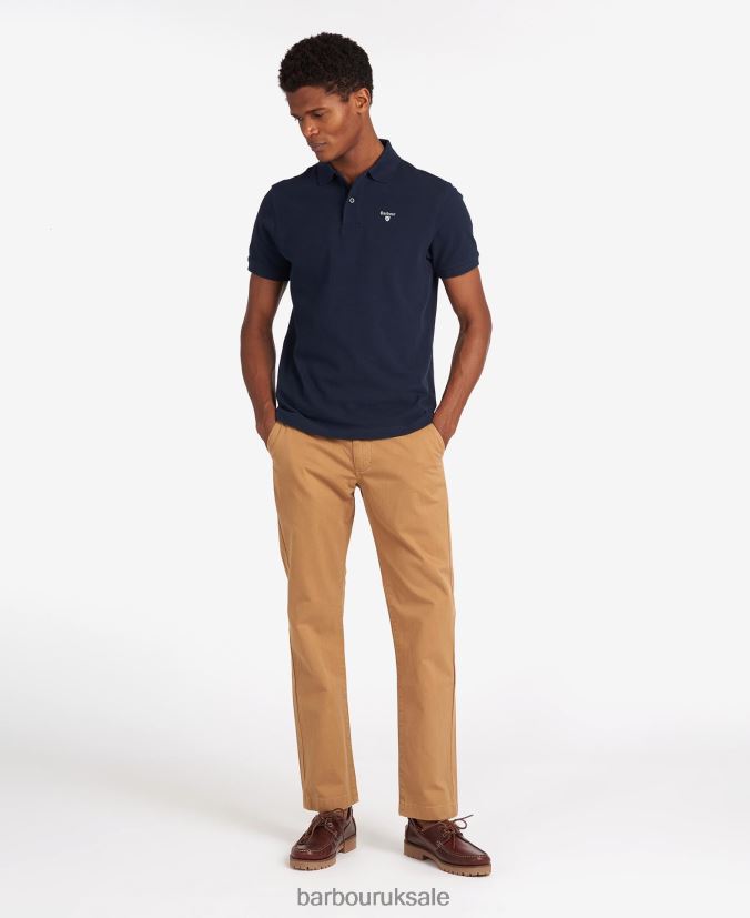Sports Polo Shirt Barbour Men R08LB6549 Clothing Rifle Green