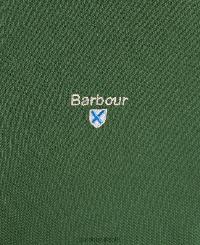 Sports Polo Shirt Barbour Men R08LB6567 Clothing Atlantic Blue