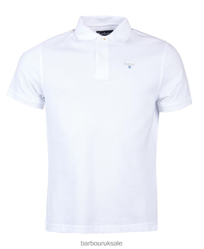 Sports Polo Shirt Barbour Men R08LB6576 Clothing Atlantic Blue