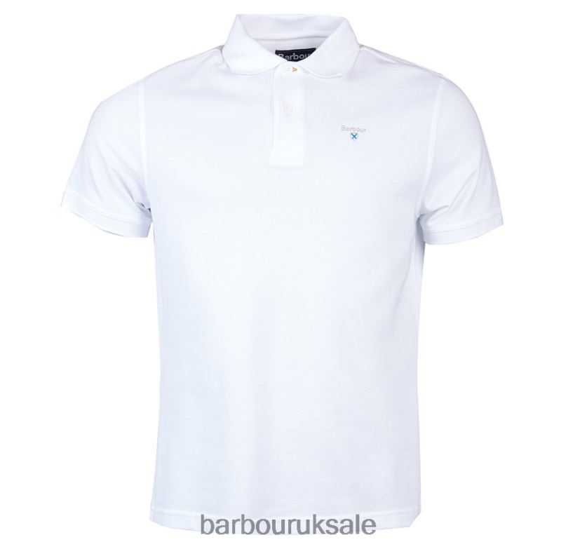 Sports Polo Shirt Barbour Men R08LB6576 Clothing Atlantic Blue