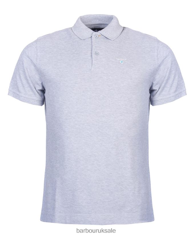Sports Polo Shirt Barbour Men R08LB6578 Clothing Atlantic Blue