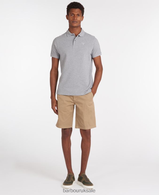 Sports Polo Shirt Barbour Men R08LB6578 Clothing Atlantic Blue