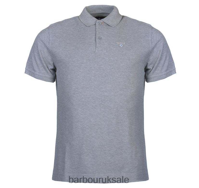 Sports Polo Shirt Barbour Men R08LB6578 Clothing Atlantic Blue