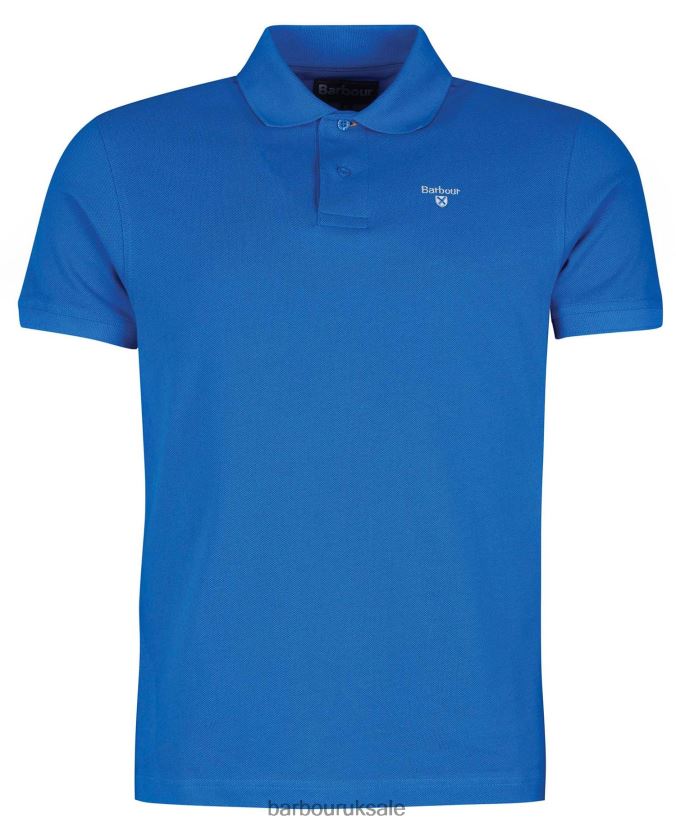 Sports Polo Shirt Barbour Men R08LB6603 Clothing Rifle Green