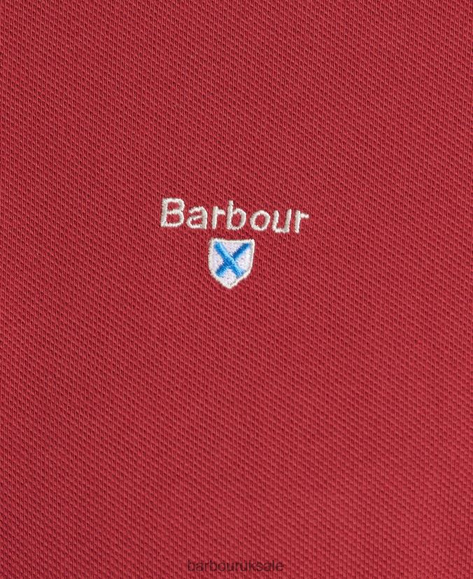 Sports Polo Shirt Barbour Men R08LB6634 Clothing Sport Blue