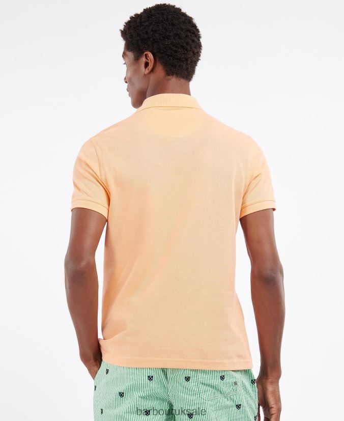 Sports Polo Shirt Barbour Men R08LB6654 Clothing Dusty Mint