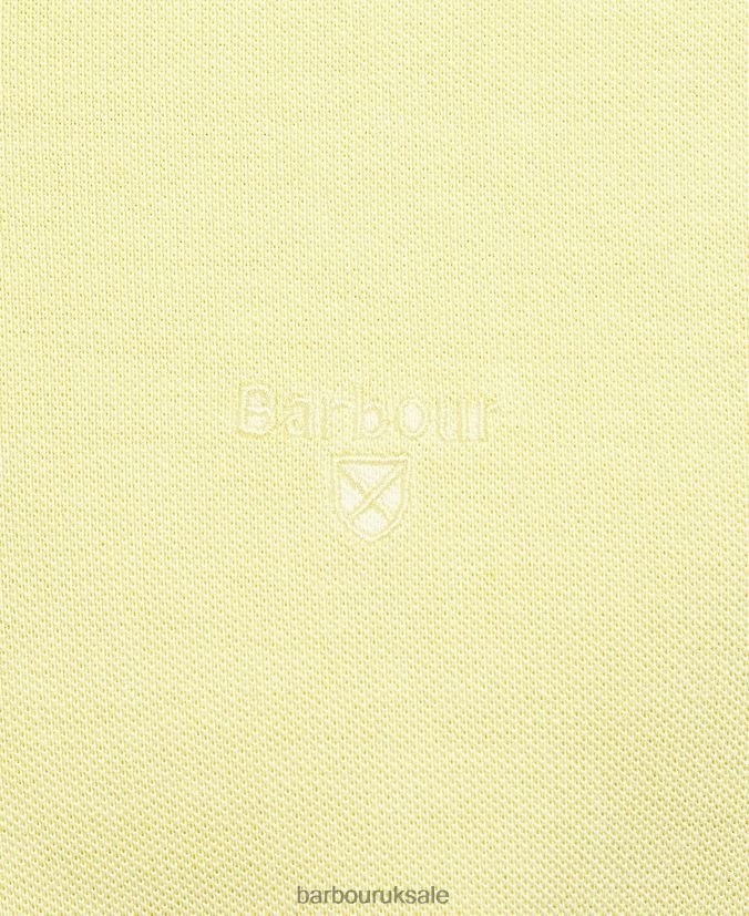 Washed Sports Polo Shirt Barbour Men R08LB6558 Clothing Dusty Mint
