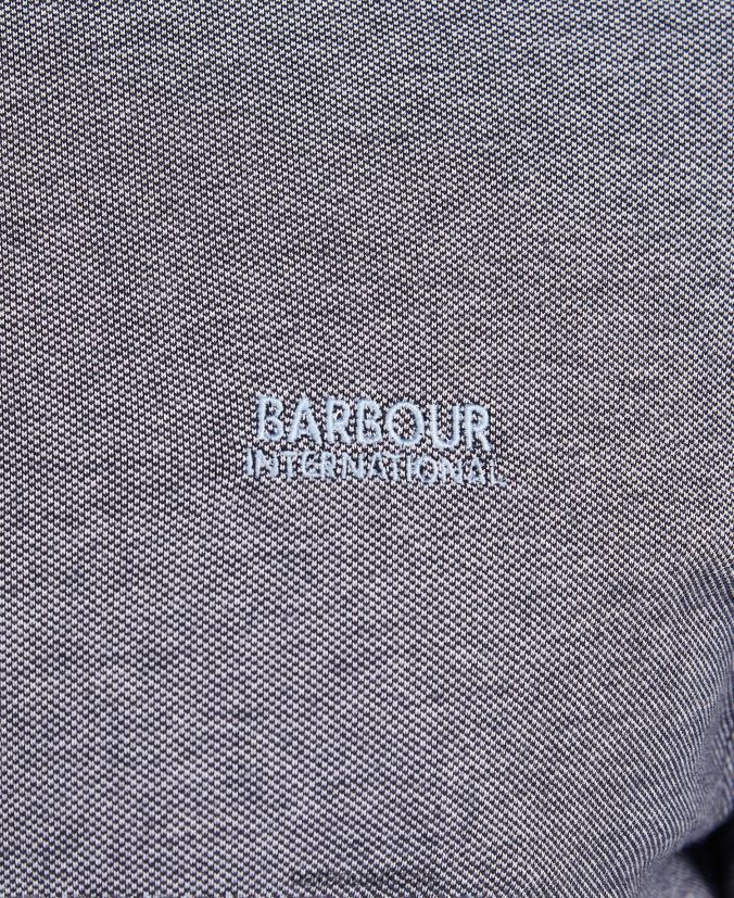 Whateley Polo Shirt Barbour Men R08LB6664 Clothing Chambray Blue/Whisper White