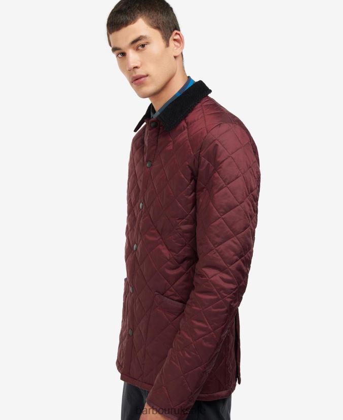 Heritage Liddesdale Quilted Jacket Barbour Men R08LB6100 Clothing Navy