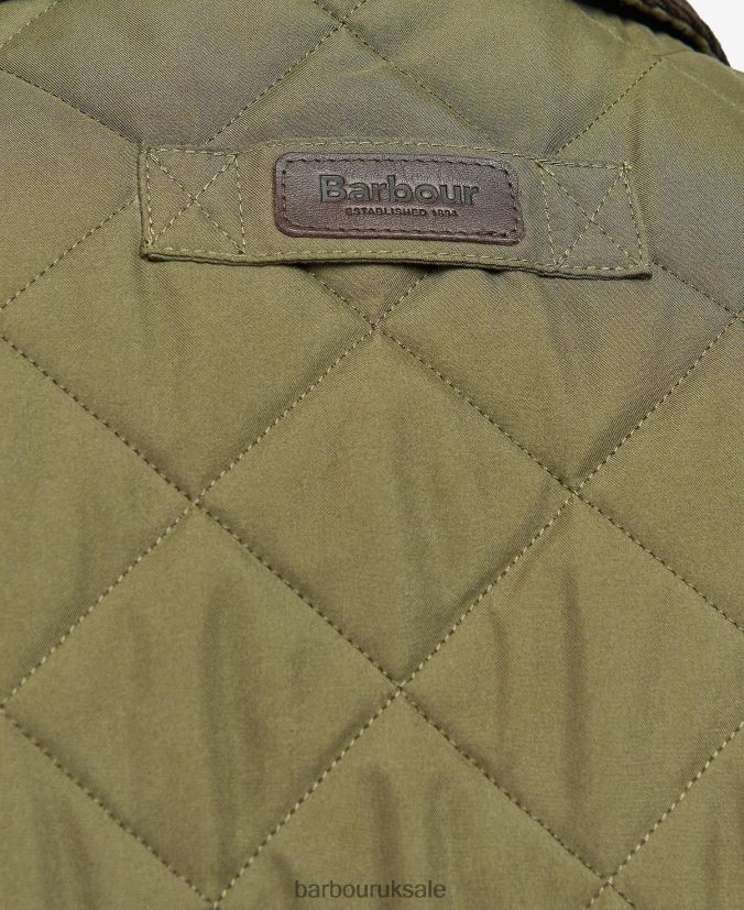 Horsley Quilted Jacket Barbour Men R08LB6116 Clothing Navy/River Birch Tartan