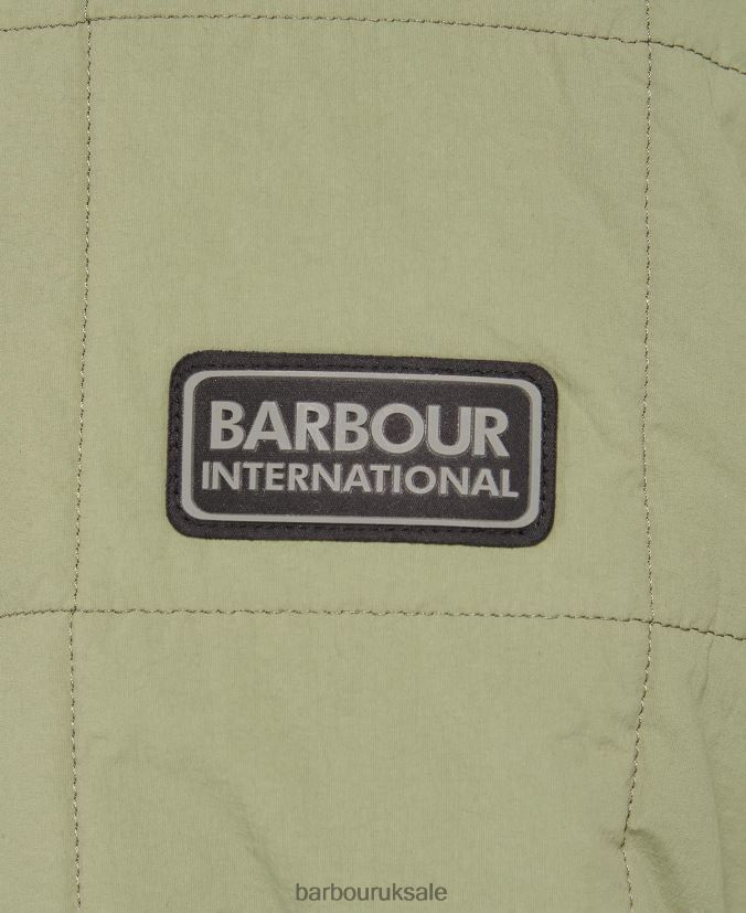 Touring Quilted Shirt Jacket Barbour Men R08LB6141 Clothing Classic Black