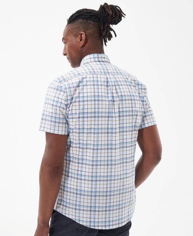 Adderstone Tailored Shirt Barbour Men R08LB6384 Clothing Classic White