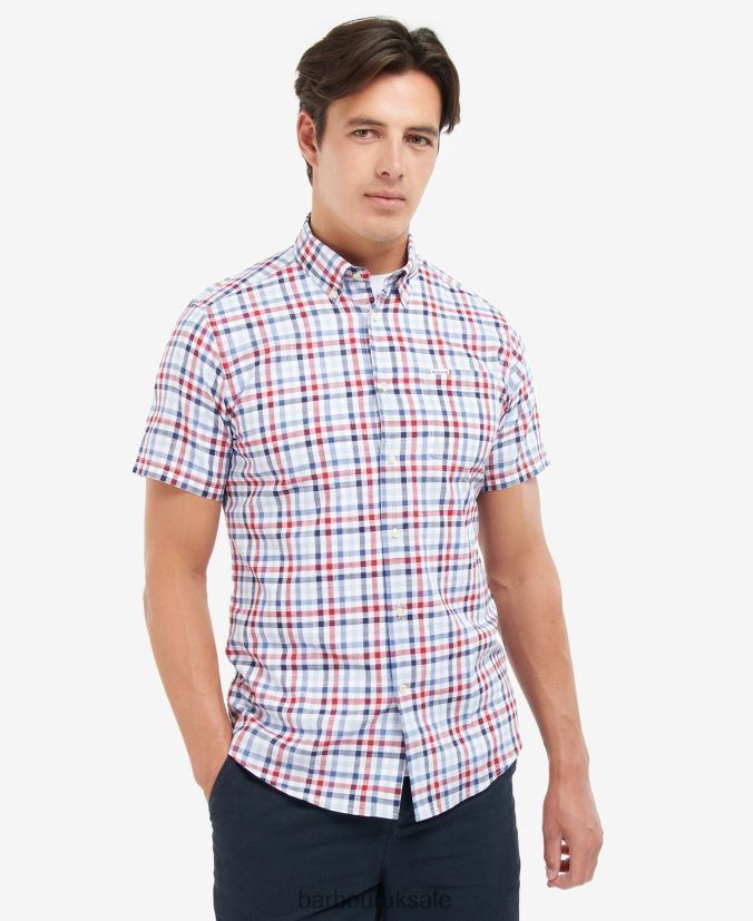 Barbout Kinson Tailored Shirt Barbour Men R08LB6365 Clothing Classic Pink