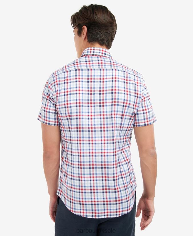 Barbout Kinson Tailored Shirt Barbour Men R08LB6365 Clothing Classic Pink