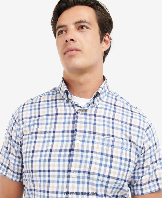 Barbout Kinson Tailored Shirt Barbour Men R08LB6441 Clothing Classic Pink