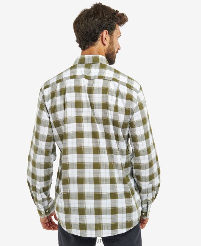 Broxfield Regular Checked Shirt Barbour Men R08LB6485 Clothing Classic Blue