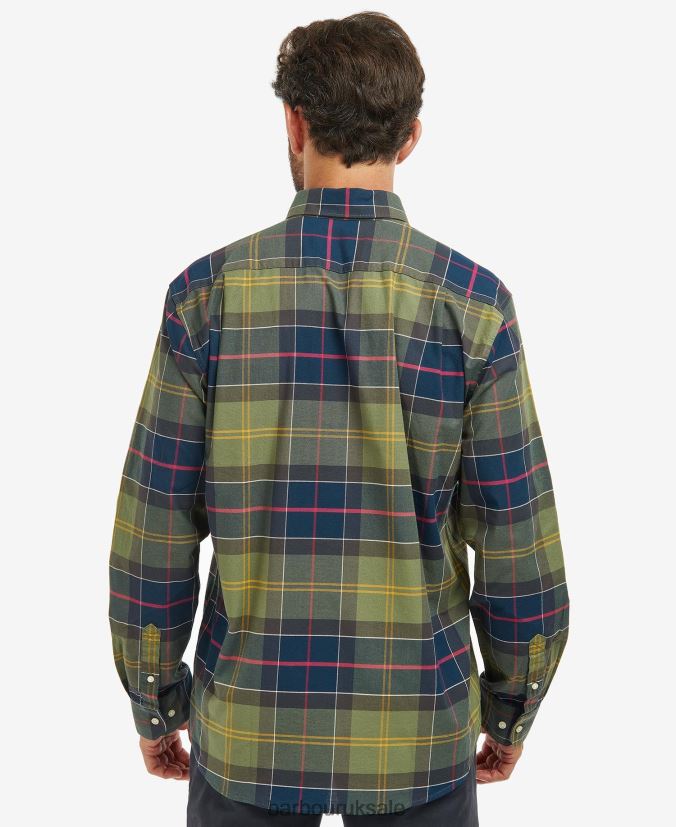 Eden Regular Tartan Shirt Barbour Men R08LB6386 Clothing Classic Tartan