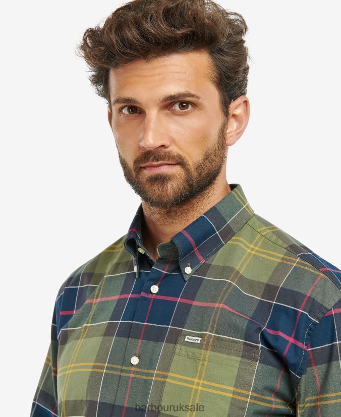 Eden Regular Tartan Shirt Barbour Men R08LB6386 Clothing Classic Tartan