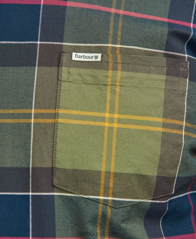 Eden Regular Tartan Shirt Barbour Men R08LB6386 Clothing Classic Tartan